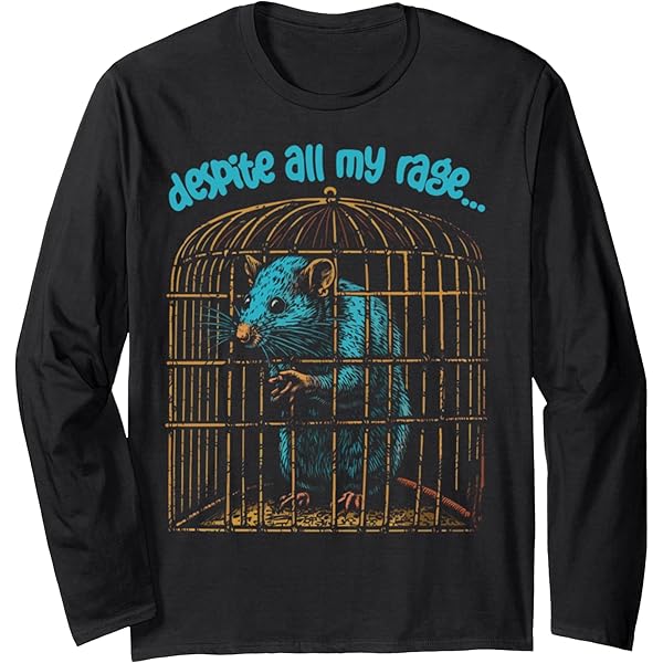 Amazon.com: Vintage Despite All My Rage, I'm Still Just A Rat In A